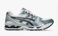ASICS Gel Kayano 14 White/Fjord Grey Trainers Unisex