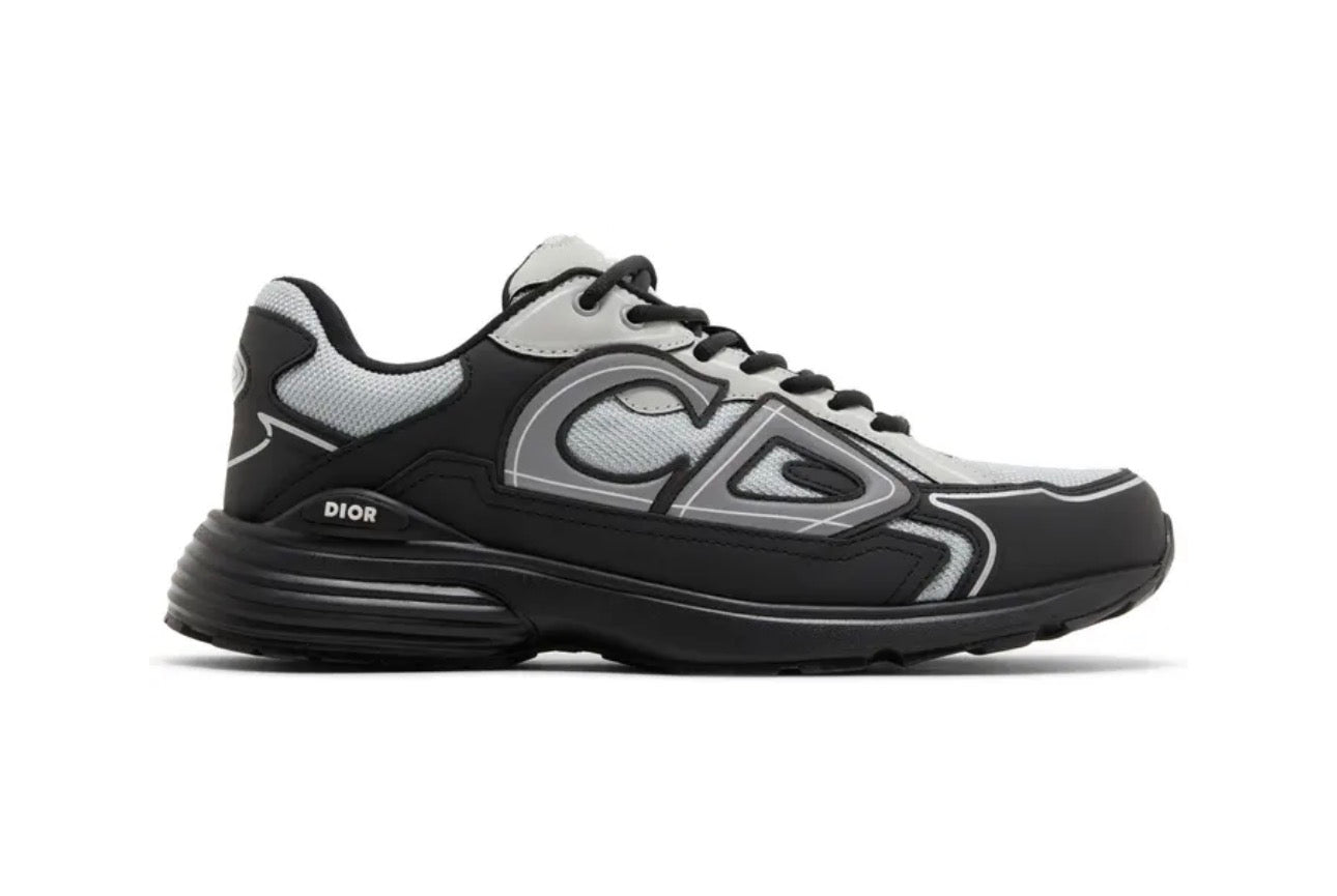 Dior B30 Reflective Grey Anthracite Trainers