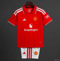 Manchester United Home Kit 26/27 Fan Edition - Kids - Free Personalisation + Patches!