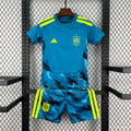 Spain World Cup 2026 Goalkeeper Kit Fan Edition - Kids - Free Personalisation
