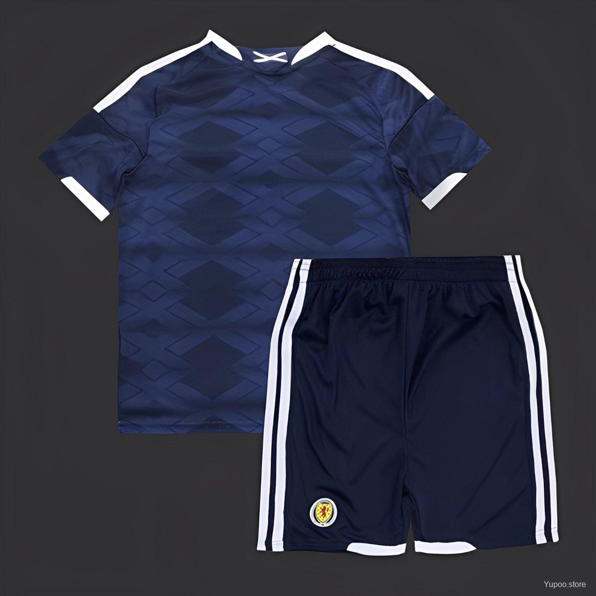 Scotland World Cup 2026 Home Kit Fan Edition - Kids - Free Personalisation