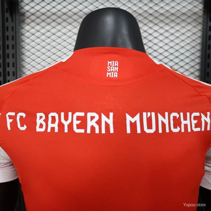 Bayern Munich Home Shirt 25/26 Fan Version - Adults - Free personalisation!