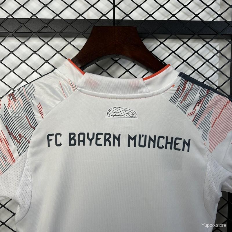 Bayern Munich Away Kit 25/26 Fan Edition - Kids - Free Personalisation + Patches!
