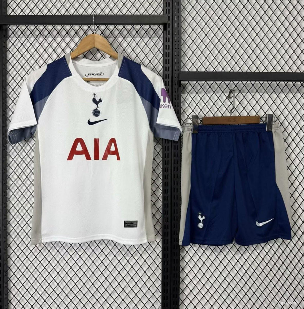 Tottenham Hotspur Home Kit 25/26 Fan Edition - Kid - Free Personalisation + Patches!