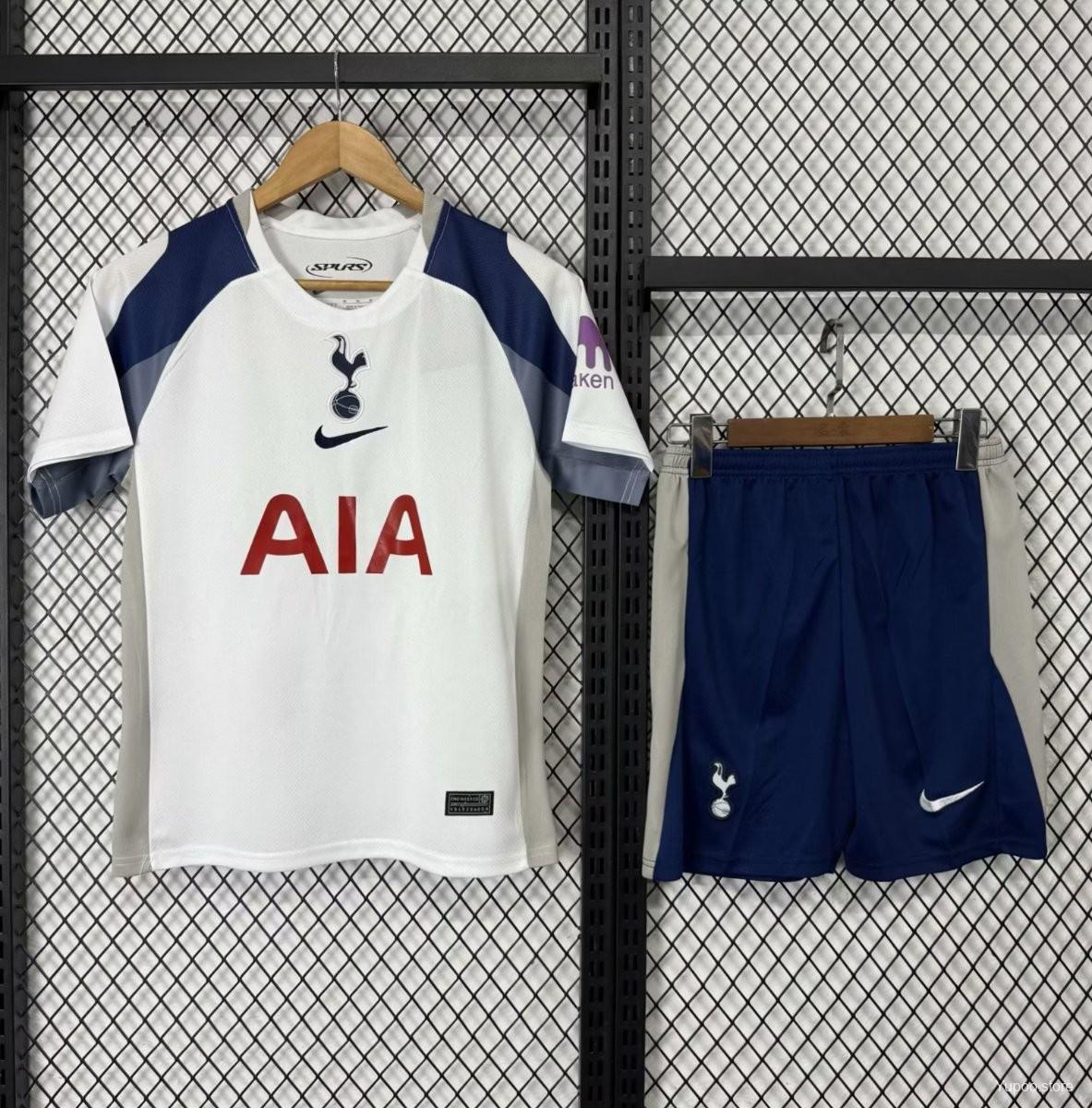 Tottenham Hotspur Home Kit 25/26 Fan Edition - Kid - Free Personalisation + Patches!
