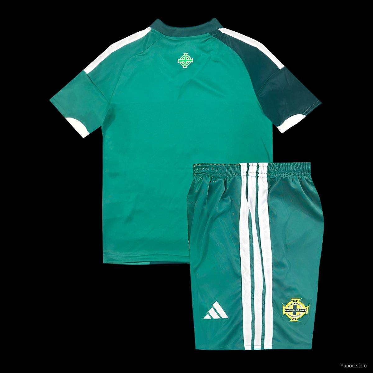 Northern Ireland World Cup 2026 Home Kit Fan Edition - Kids - Free Personalisation