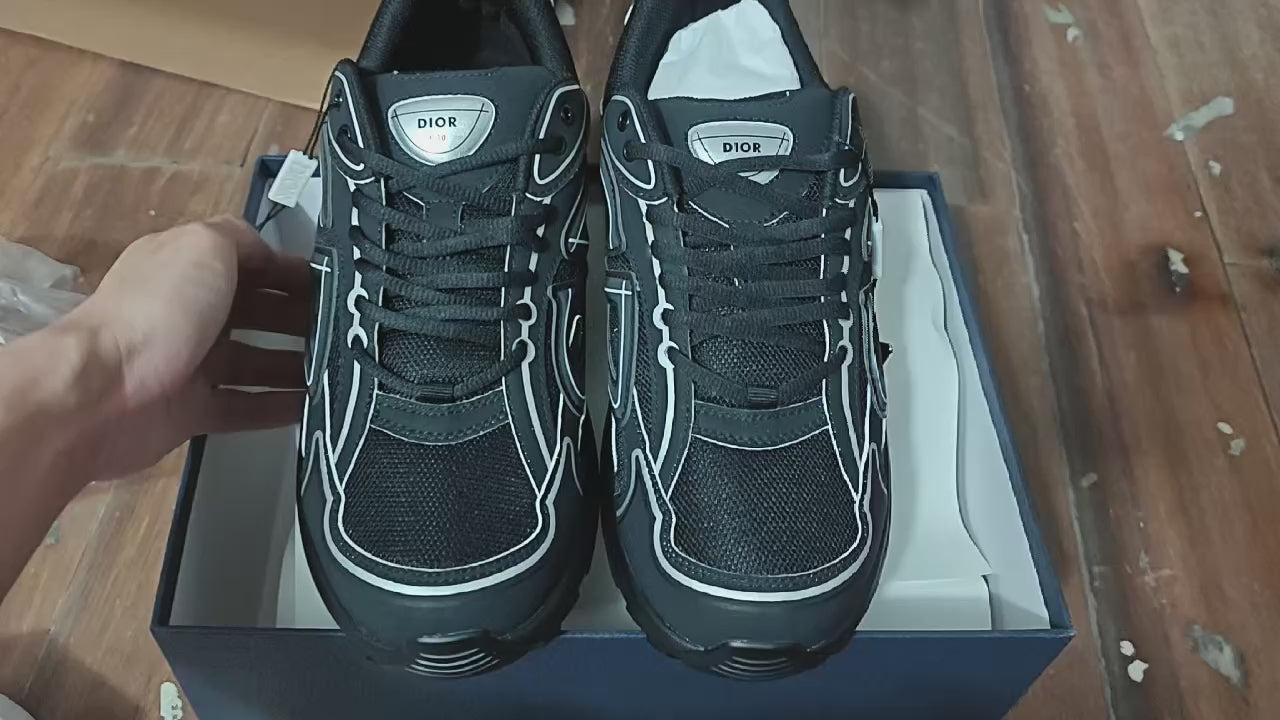 Dior B30 Triple Black Trainers