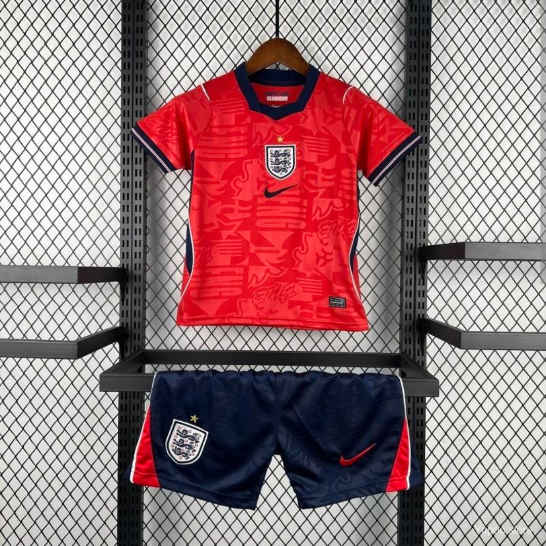 England World Cup 2026 Home Kit Fan Edition - Kids - Free Personalisation