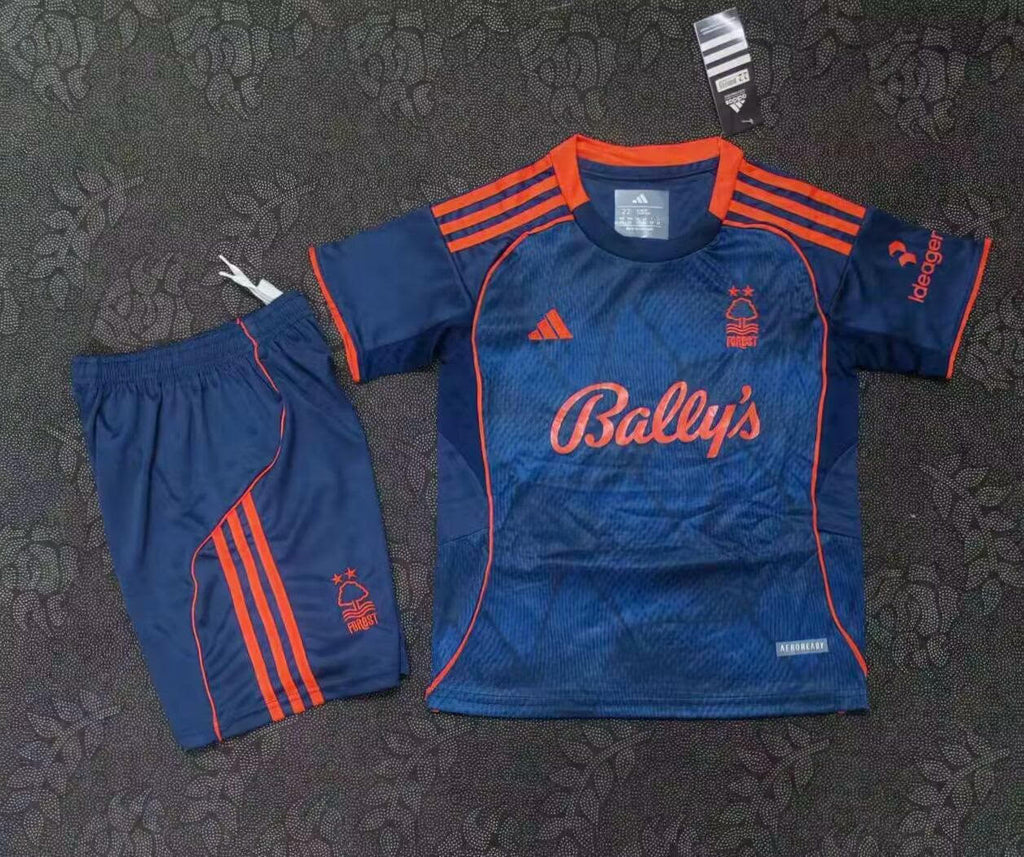 Nottingham Forest Third Kit 25/26 Fan Edition - Kids - Free Personalisation + Patches!